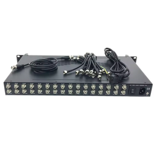 Sintonizador de 16 DVB-C a IP Gateway 3308B 2 ASI DVB S2 DVBC ISDBT ATSC IPTV Gateway IPTV