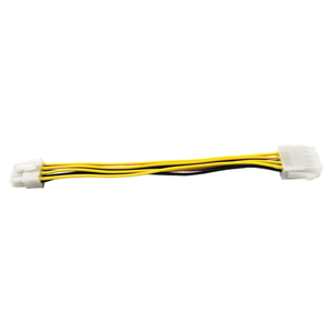 Cable de alimentación de 8 pines para CPU, Cable adaptador de conversión de potencia alargada, fuente de alimentación de la placa base - Product Image 6