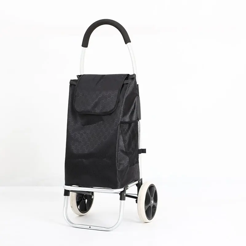 Su geçirmez Oxford kumaş katlanır alışveriş çantası sepeti taşınabilir bakkal arabası büyük kapasiteli 30L karton plastik Tianyu 50 Kg 200