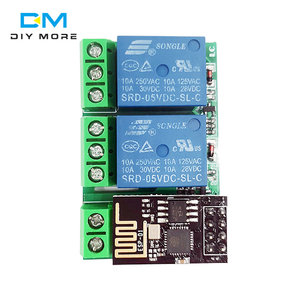 DC5V ESP8266 ESP-01ESP-01S Zweikanal-WIFI-Relais modul mit Relais anzeige und Reset-Taste Low Level Control 2 CH-Relais