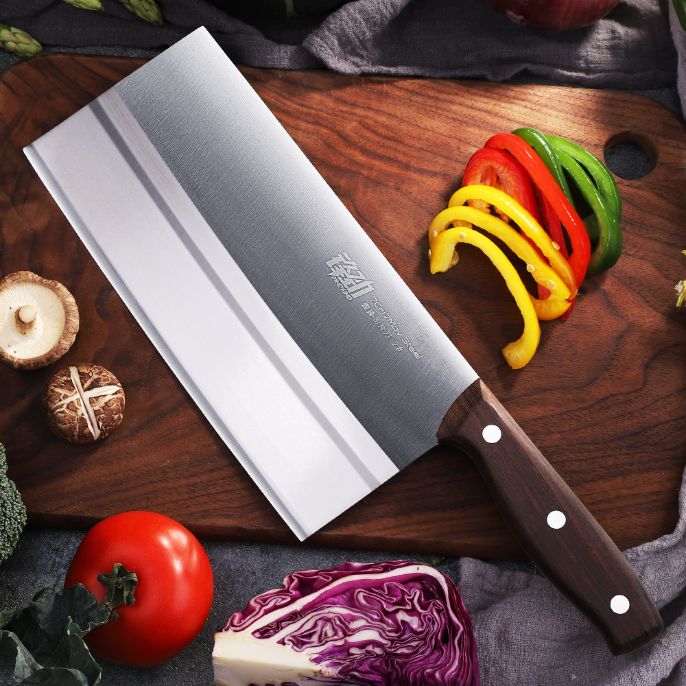 Super sharp Chinese stainless steel Vegetable Meat Cleaver knife Butcher Knife for kitchen