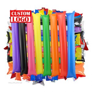 Oem/odm שירותי עיצוב מותאם אישית גמישות מתנפחים מקלות מחיאות כפיים מתנפחים רעש לוגו מותאם אישית