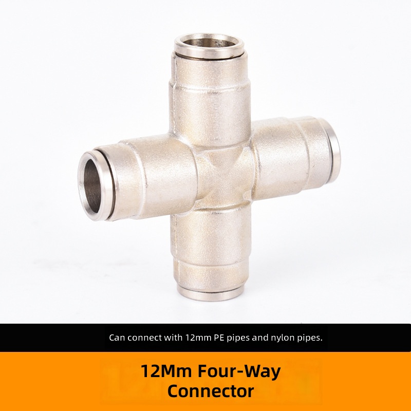 12 mm, quatre voies, blanc