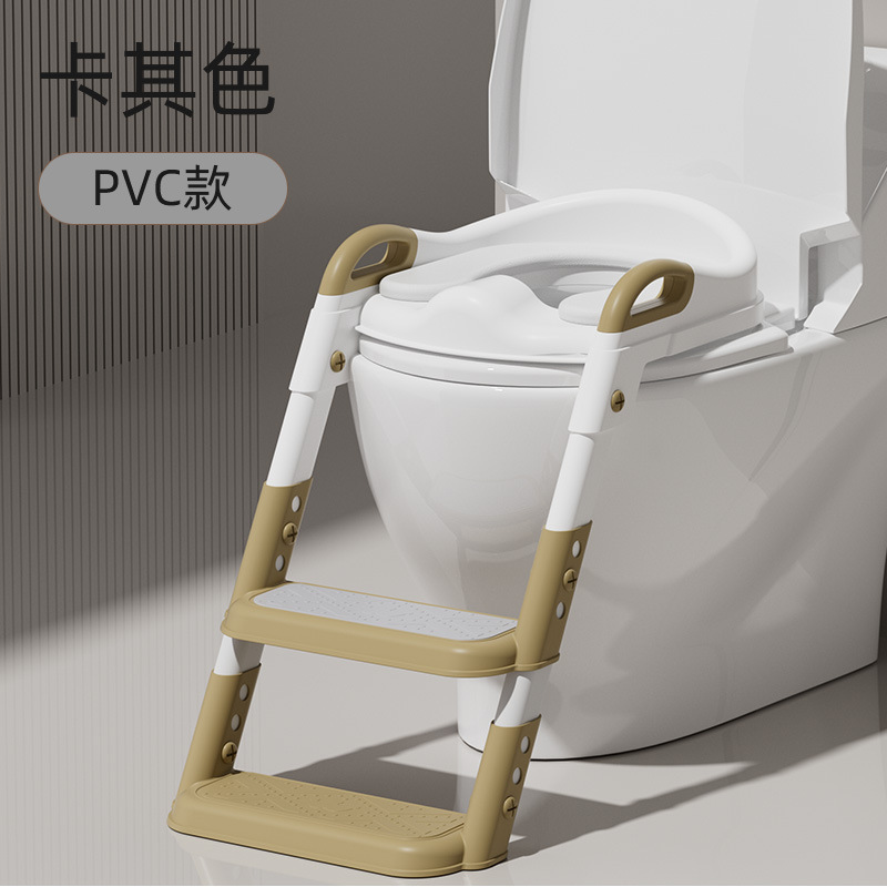 เบาะรองนั่ง PVC สีกากี