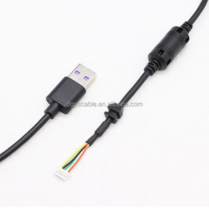 USB 2.0 หมุนแหวนแม่เหล็ก MOLEX 1.25-5PIN ขั้วต่อเหมาะสําหรับลายนิ้วมือเจาะการ์ดสแกนเครื่องจดจํา 1.8 - Product Image 1