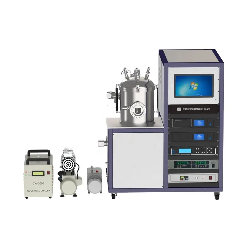 Advanced Triple-Target Magnetron Sputtering Coater with Vibrating Sample Table for Enhanced Coating Uniformity
