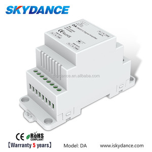 Skydance DA 4 канала Din Rail DMX 512 RDM разветвитель сигнала усилитель сигнала PWM постоянный ток, 5 лет гарантии - Product Image 6