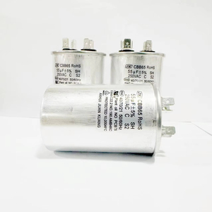 空调冰箱压缩机电容器2uf -100uf 250v 440V Cbb65运行电容器 - Product Image 1