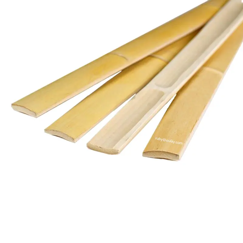 4 ~ 12 cm kundenspezifische Bambus-Schneidstreifen polieren lange Bambus-Schnitte Preis muss verhandelt werden
