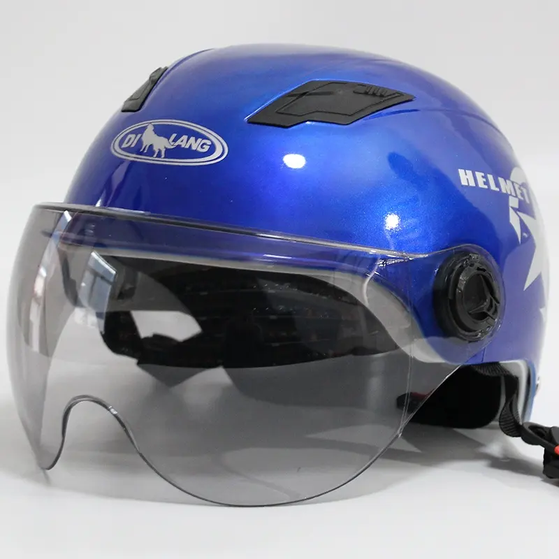 Casco de moto de cara completa con HD, transpirable, gran oferta