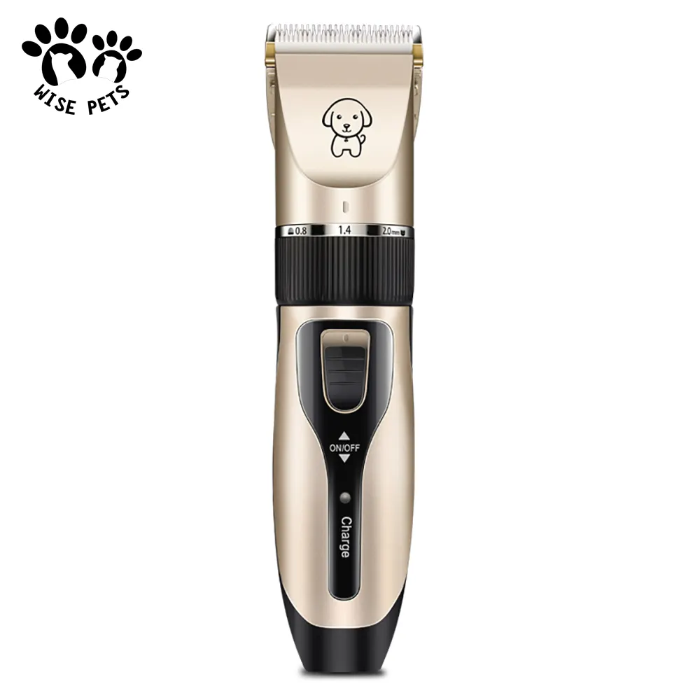 Haustierpflegewerkzeuge schnurlos aufladbarer elektrischer Haustier-Nagel-Haarschneider Trimmer professionelle Hundespflege-Clipper