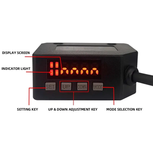 Nuevo Sensor DE CÓDIGO DE Color Original Sensor de interruptor fotoeléctrico RGB Color Digital 3 LED Sensor de marca