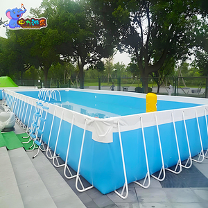 Nhà Máy Bán Buôn Kim Loại Khung Hồ Bơi Di Động Hồ Bơi Di Động Hồ Bơi Ngoài Trời Hồ Bơi - Product Image 2