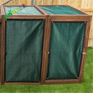 130-180gsm 100% Trinh HDPE brise Vue/DARK màu xanh lá cây gió phá vỡ mặt trời bóng râm Net kính chắn gió lưới - Product Image 4