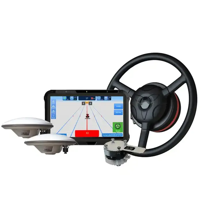 JY302-sistema de piloto automático para Tractor, GPS/GNSS, para granja, de precisión, para agricultura, con radio RTK opcional