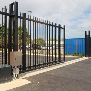 High <strong>Class</strong> h 2 m * w 10 m 3d Curved Wire <strong>Mesh</strong> Manual Drive Cantilever-slide <strong>Fence</strong> Gate System <strong>Fence</strong> Gates - Product Image 5
