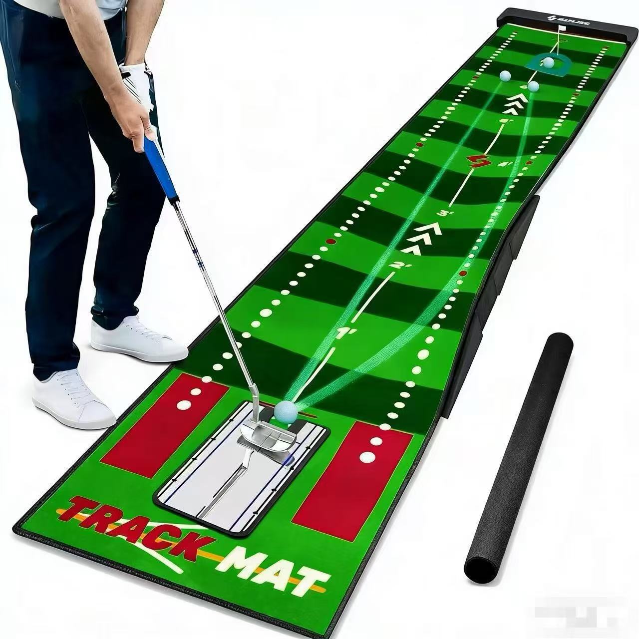 Golf training mat - green