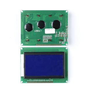 Módulo de pantalla LCD azul con retroiluminación, matriz gráfica de puntos, 3V-5V, 12864T, 128X64, ST7920 - Product Image 2