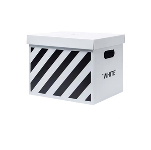 Großhandel faltbare Wellpappe Archiv Pappe Papier Lagerung UV-Beschichtung Prägung für Lebensmittel Kerzen Matt Laminierung Ordner - Product Image 4