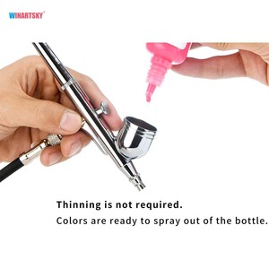 Bộ Sơn Phun Sơn 8 Màu (Mỗi Loại 60Ml), Bộ Sơn Phun Sơn Nước Cho Kim Loại, Mô Hình Nhựa, Da, Đục, Màu Ngọc Trai - Product Image 3