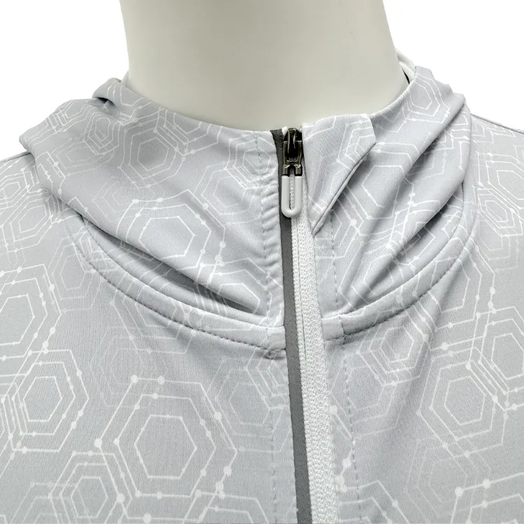 Giá thấp giá rẻ Nylon Spandex tùy chỉnh dài tay áo Patterned Fishing Shirts