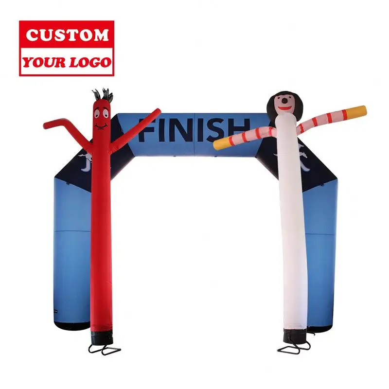 Kích thước tùy chỉnh sản xuất quảng cáo quảng cáo inflatables phim hoạt hình Inflatable Cổng Tò Vò ngoài trời LED chiếu sáng cổng tò vò