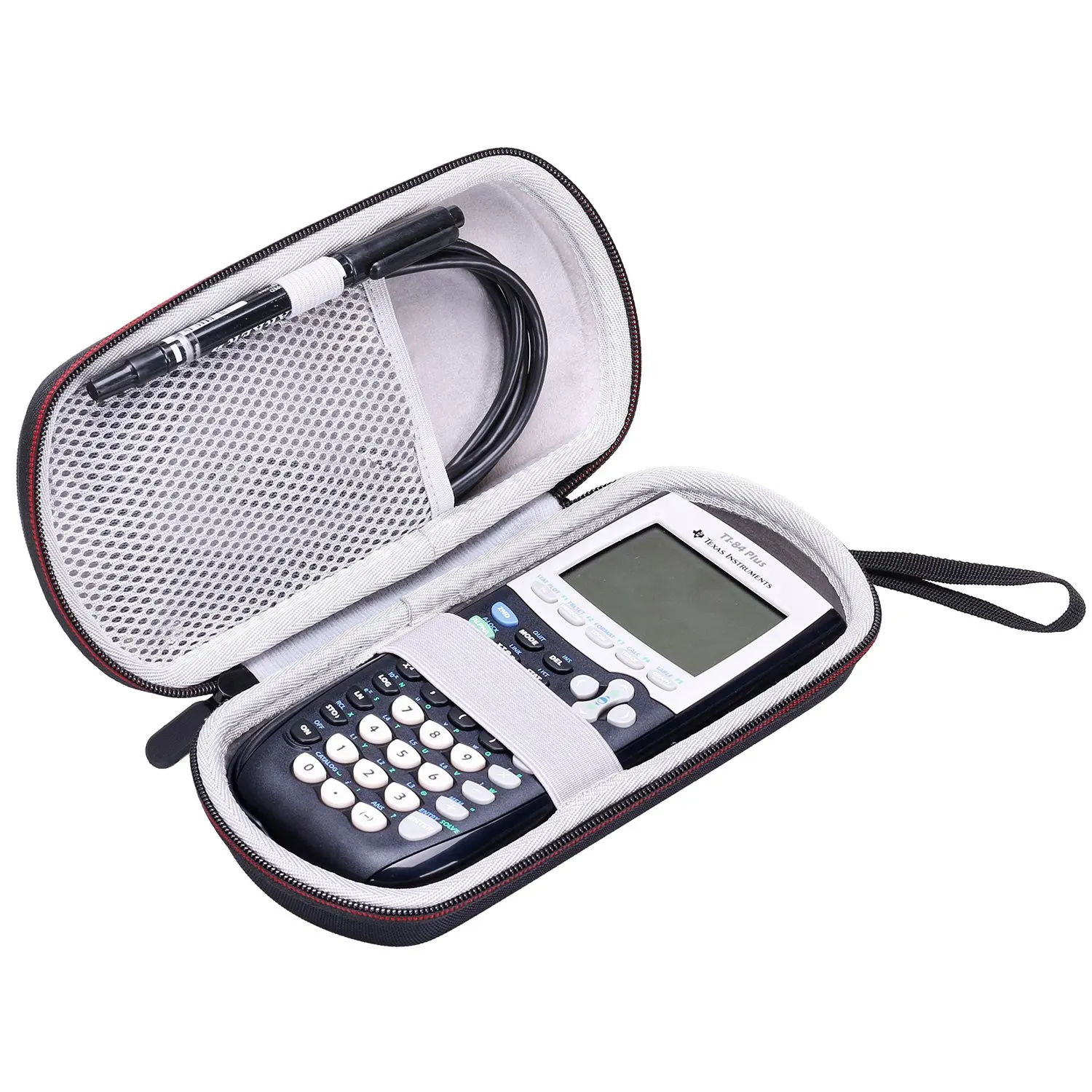 Estuche de calculadora de gráfica dura EVA, bolsa personalizada de transporte, caja de herramientas para instrumentos de Texas TI-84/89/83/84, calculadora, gran oferta