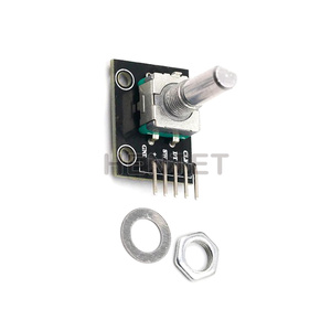 Hentet BOM KY-040 entwicklung Einzelziegel-Encoder modul 360-Grad-Drehsensorschalter für elektronische <span class=keywords><strong>Arduino</strong></span>-Komponenten