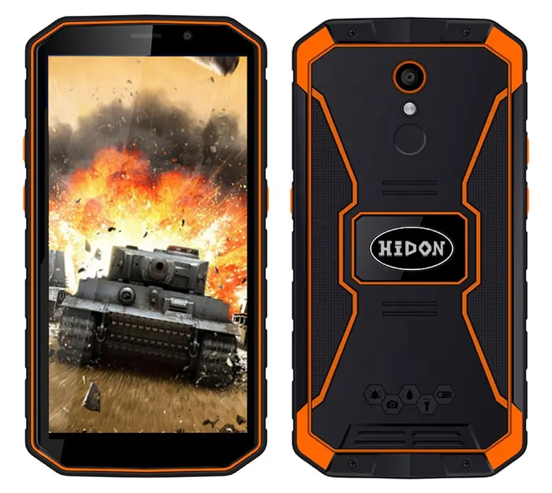 Più poco costoso Della Fabbrica Android Rugged Phone 5.5 "Android 8.1 IP65 Robusto Smart Phone con 4G LTE 2G di RAM 16G ROM Telefono Cellulare Robusto