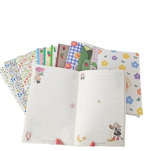 Cuaderno de diseño sencillo personalizable al por mayor, impresión para niños, conveniente llevar con 100 hojas, tamaño A5, precio bajo - Product Image 1
