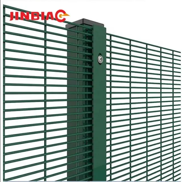 4 Mm Wire 12.7*76.2 Mm Anti Climb Panel Fence sicurezza giardino prigione rete metallica saldata 358 recinzione di sicurezza filo di ferro a basso tenore di carbonio