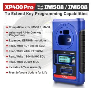 Kit de herramientas de accesorios de programación de llave inteligente 2024 Autel XP400 Pro adaptador herramienta de diagnóstico programador de llave y Chip Autel XP400 PRO