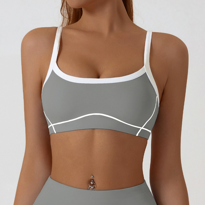 Soutien-gorge gris brouillard