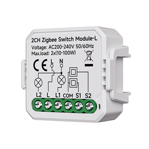 YiHiOO 10A 2 canali Smart Zigbee Switch modulo Tuya Smart Life App modulo interruttore relè intelligente - Product Image 4