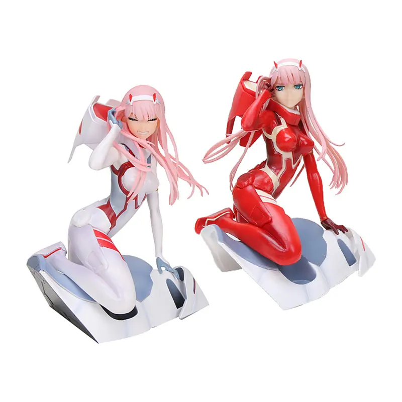 Nova 2 Cores Sexy Girls QUERIDA na FRANXX ZERO DOIS 02 Caráter Coleção Toy Figuras de Ação PVC Figura Brinquedos Anime