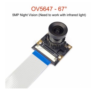 OV5647 Kamera modul für Raspberry Pi 3B 4B Nachtsicht mit einstellbarem Fokus 2592*1944 - Product Image 1
