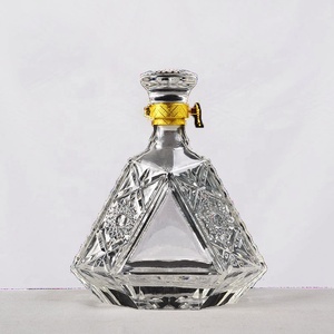 Chất lượng tốt nhất tinh thần chai thủy tinh Vodka Whisky Tequila Gin Brandy xo 750ml 700ml chai thủy tinh với nút chai - Product Image 5