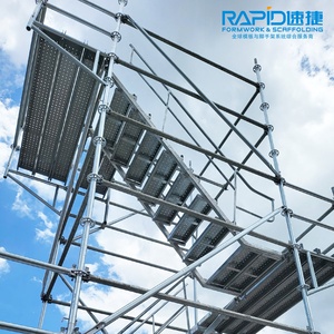 <strong>Building</strong> Ringlock <strong>Scaffolding</strong> for Construction Layher CE Certified Galvanized Ring Lock Scaffold for Bridge Andamios <strong>Layer</strong> - Product Image 2