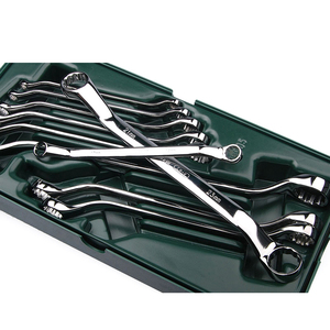 SATA-09905 10 adet çift kutu son anahtarı araba tamir aracı setleri profesyonel mekanik araç seti - Product Image 4