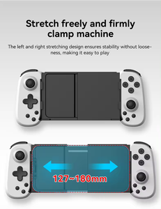 D6ストレッチハンドルスマートフォン用デュアルモーター振動ワイヤレスストレッチゲームコントローラーAndroid /ios/win7 10 11/Mac OS/NS - Product Image 3