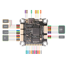 Spiderrc F4 Flight Controller OSD STM32F405 MCU Integrated 5V/3A <strong>BEC</strong> for RC FPV Drone - Product Image 6