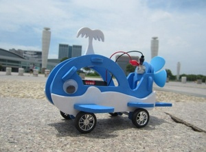 2024新しいDIY水陸両用車両船Orcaロボット玩具教育科学建物STEMプロジェクト卸売 - Product Image 4