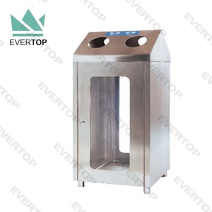 SD-17B şeffaf Panel atık ayırma kutuları şeffaf sıralama kutuları geri dönüşüm kutusu güvenlik uyumlu sınıflandırılmış LargeTrash Can - Product Image 2
