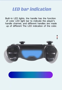 P4 denetleyicisi için çift algılama kablosuz denetleyici joystick ile P4 konsolu için yeni tasarım özel denetleyici - Product Image 6