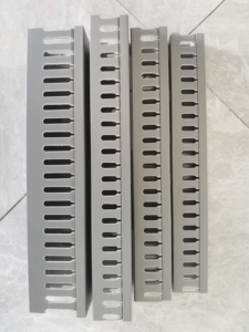 <strong>Free</strong> Samples Provided, Heat Resistance and Good Insulation, Grey Color PVC Cable <strong>Trunking</strong>/channel, Slotted Wiring Ducts - Product Image 5