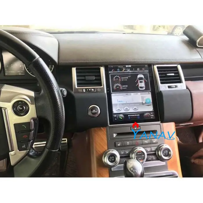 Car Audio Radio Stereo DVD-Player rechts/links Auto GPS-Navigation für-Land Rover Range Sport L320 2009 ~ 2013 Tesla-Stil