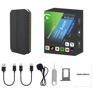 Carplay Ai Hộp Thông Minh Ma Thuật Aibox <span class=keywords><strong>Android</strong></span> Tự Động 13 Qcm 6225 8GB Bộ Vi Xử Lý Snapdragon 8.ram- 128 Giga Cho Xe Mercedes-Benz Một Lớp - Product Image 6