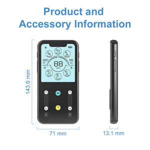Dual Channels TENS Unit Muskels timulator zur Schmerz linderung 24 Modi Tens EMS Puls massage Akupunktur Digital Therapy Machine - Product Image 4