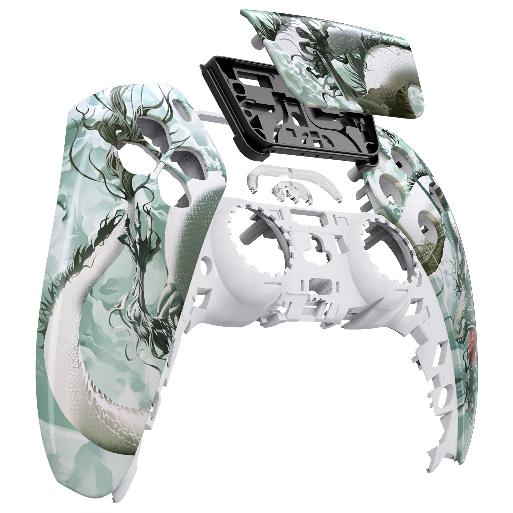 Glossy Jade Dragon - Cloud Dominator ZPFT1071G3WS