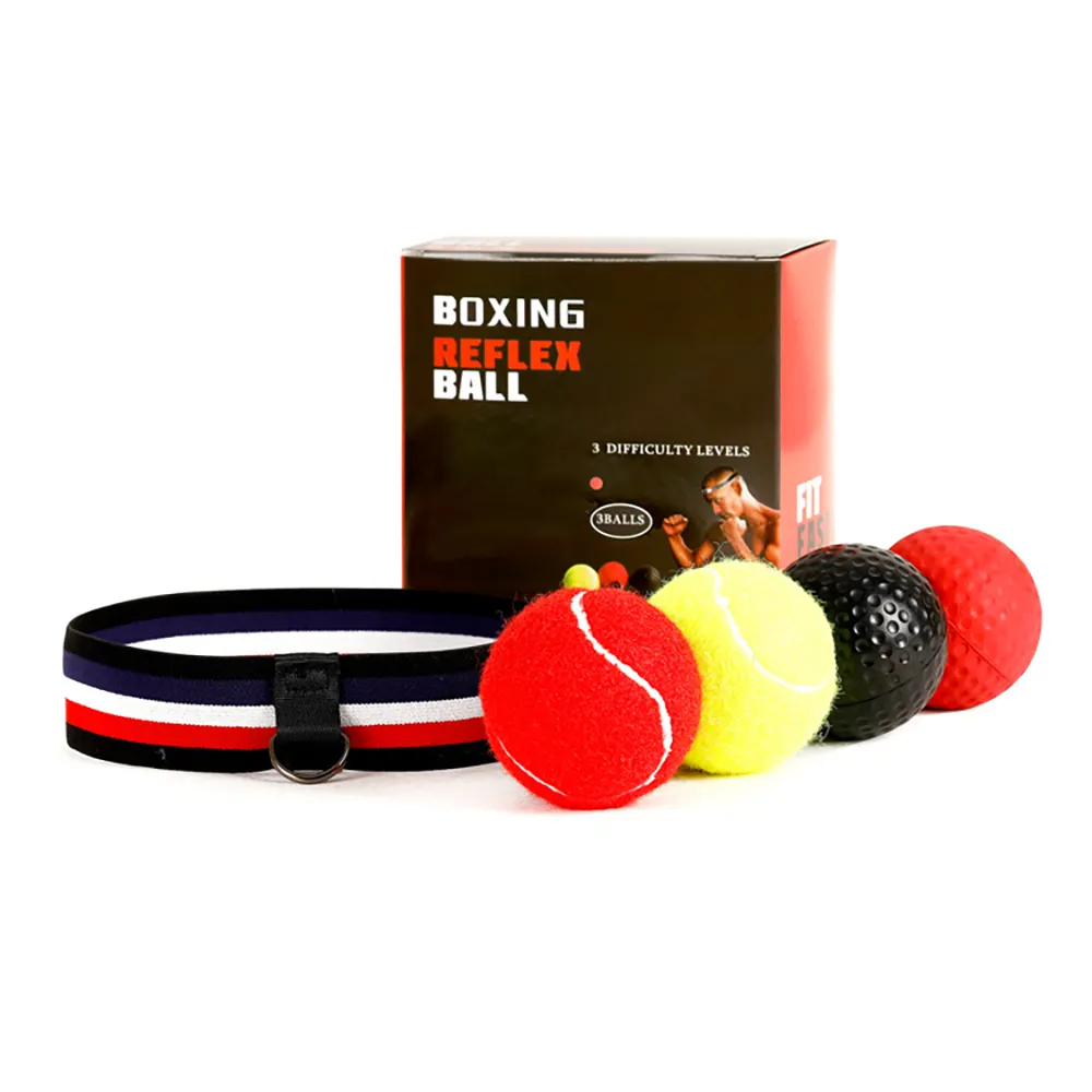 Boxing Reflex Ball-Verbessern Sie die Reaktions geschwindigkeit und die Hand-Augen-Koordination Training Box ausrüstung für das Training zu Hause